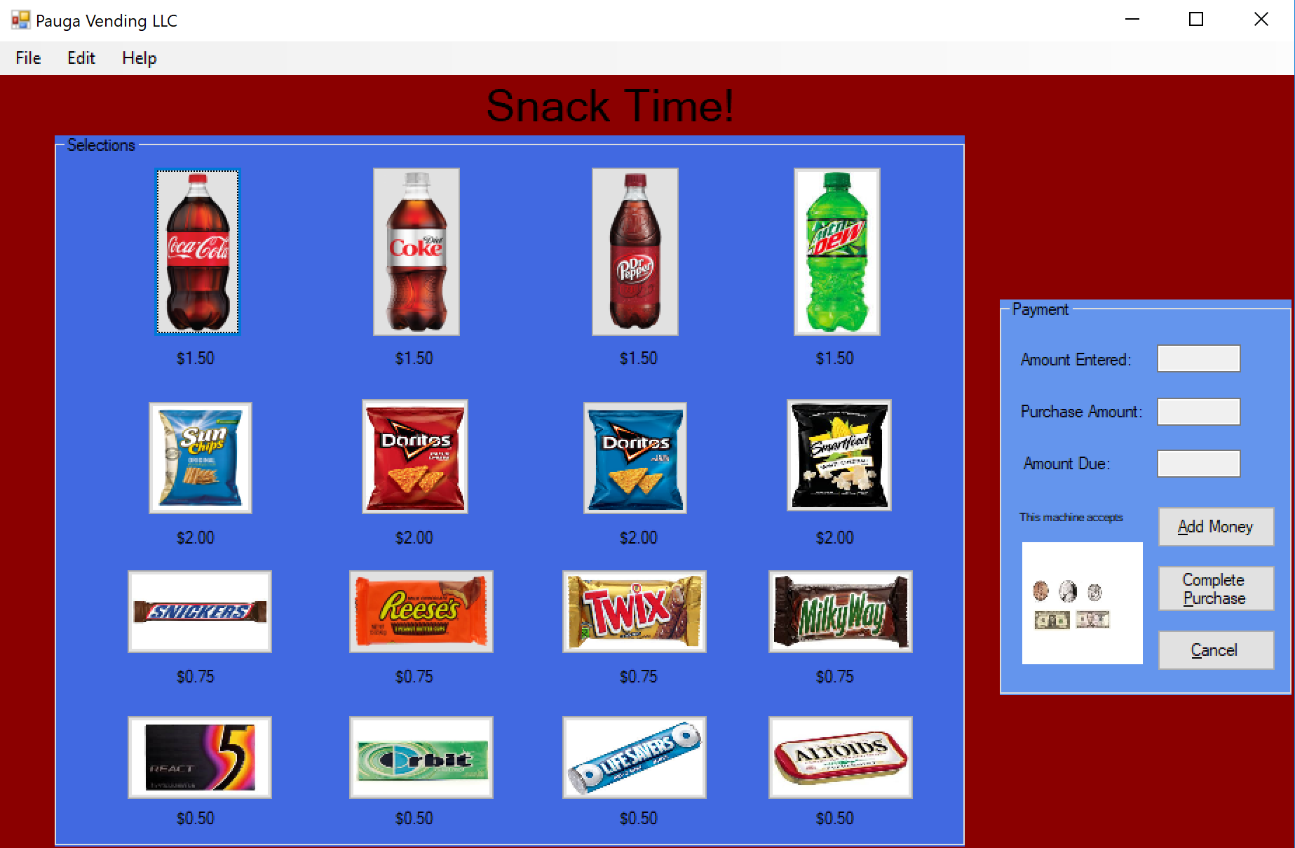 Vendingmachinehome